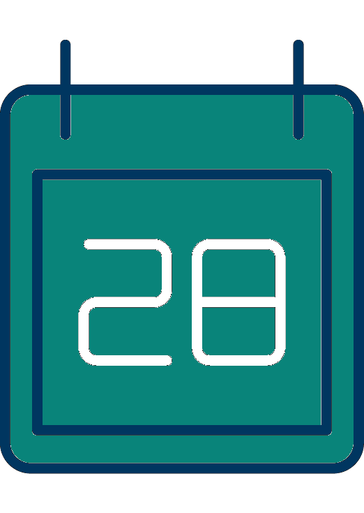icon of an events calendar
