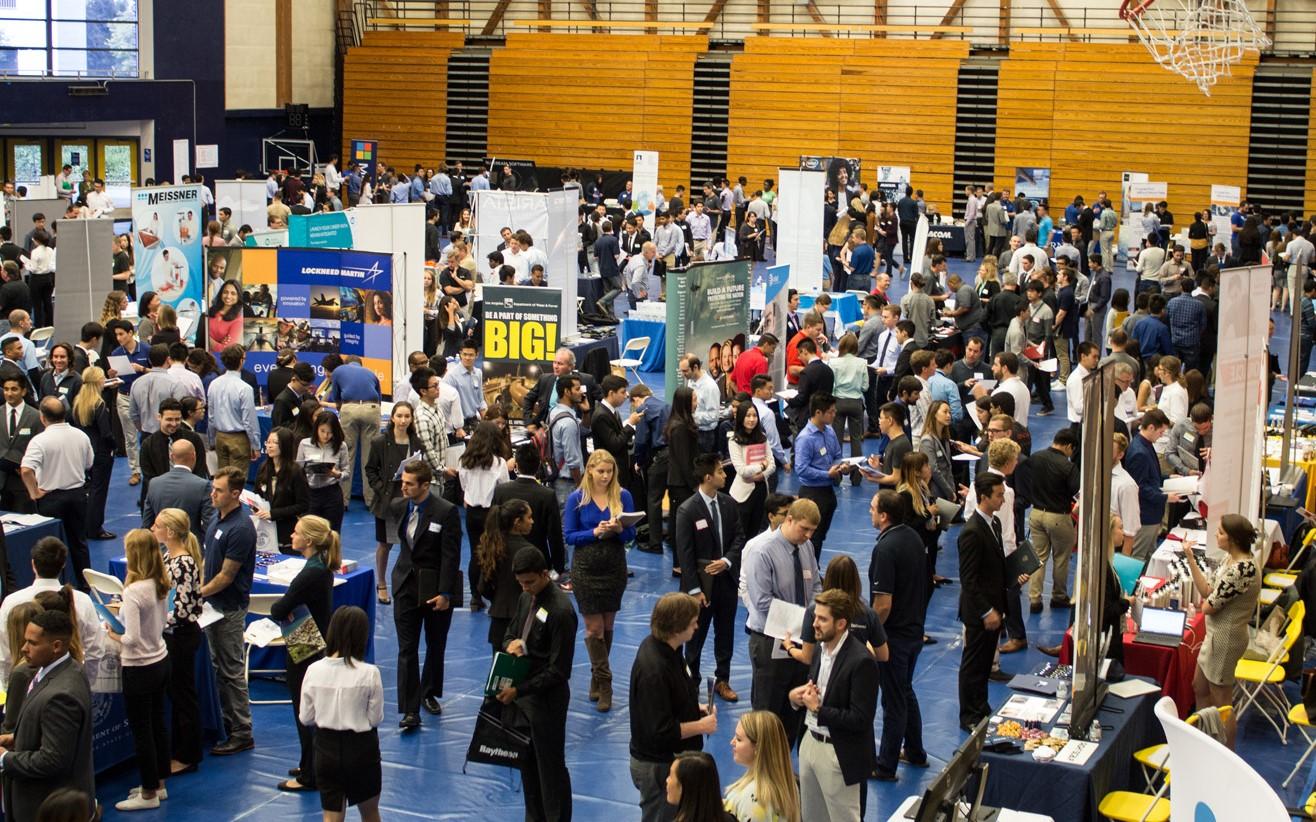 UCSB Career Fair in Events Center